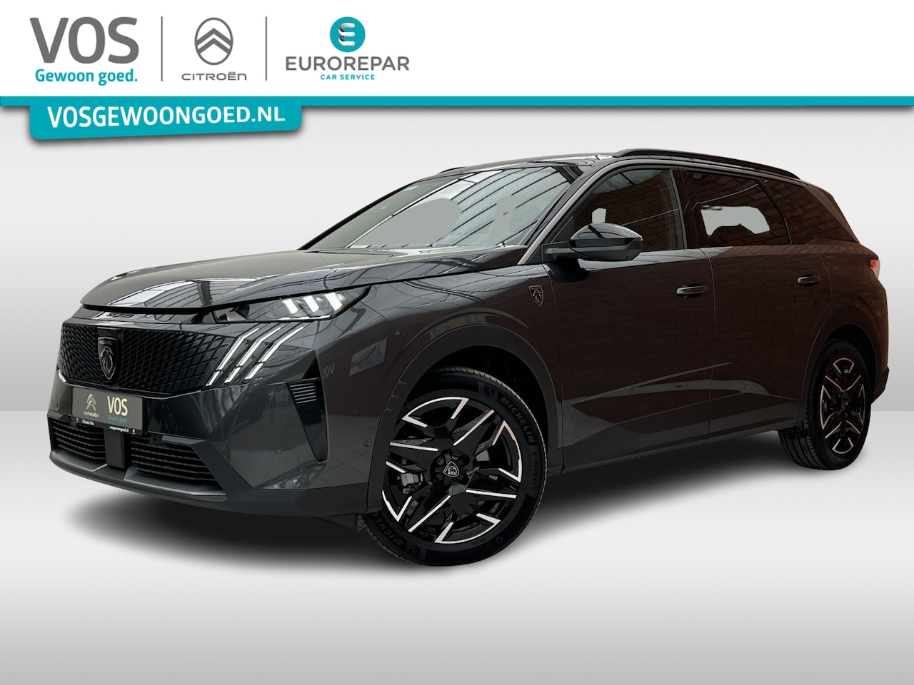 Peugeot 5008 - Hybrid 145pk DCS-6 Automaat GT | Navigatie | Airconditioning ECC | Elek achterklep | 7 Per - AutoWereld.nl