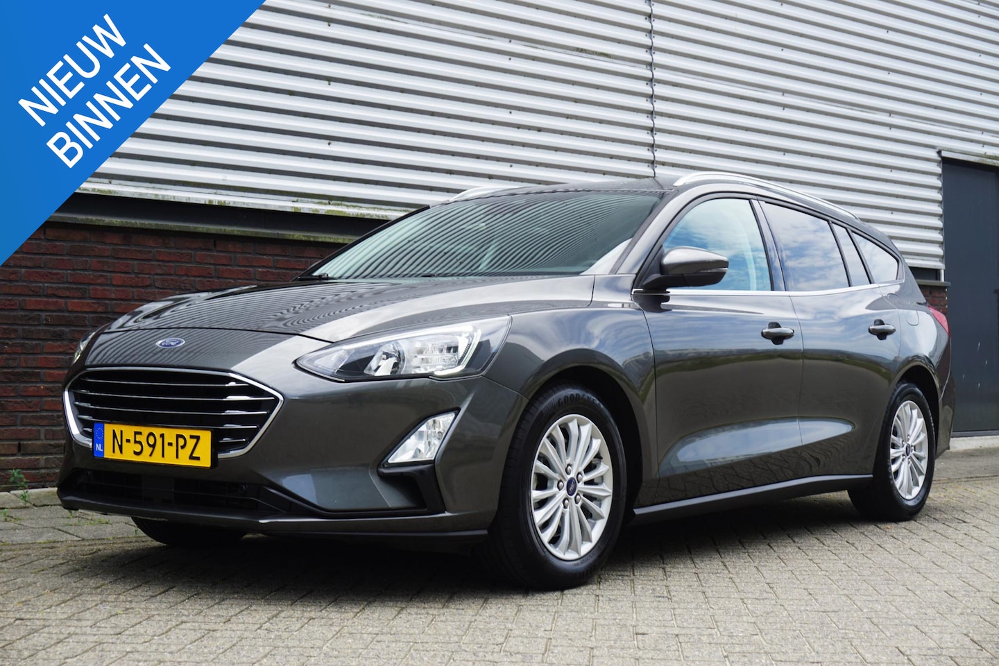 Ford Focus Wagon - 1.0 EcoB.125PK Titanium X Business/Trekhaak/ Dealeronderhouden. - AutoWereld.nl