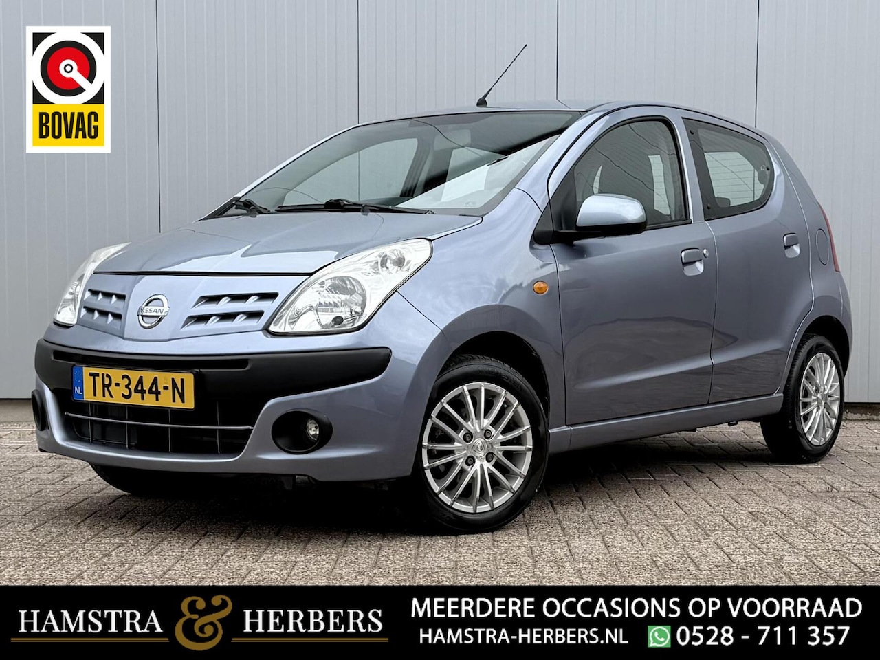 Nissan Pixo - 1.0 Connect Edition blauw - AutoWereld.nl