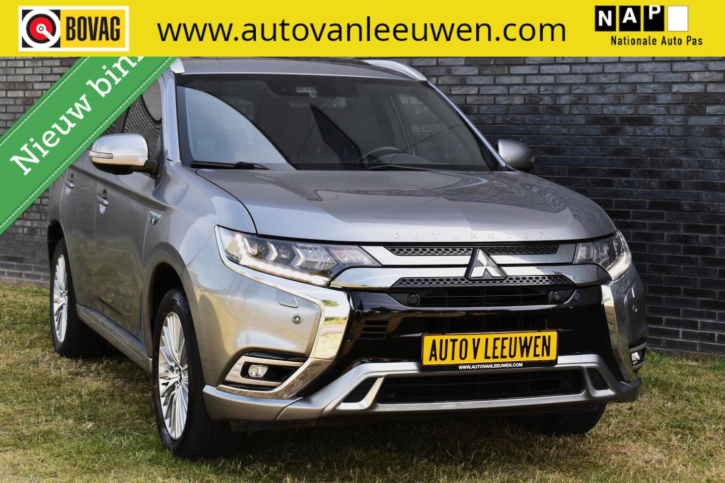 Mitsubishi Outlander - 2.4 PHEV Diamand Edition PANORAMADAK/LEDER VOL! 360º CAMERA/ROCKFORD FOSGATE/ACC/ETC,! - AutoWereld.nl