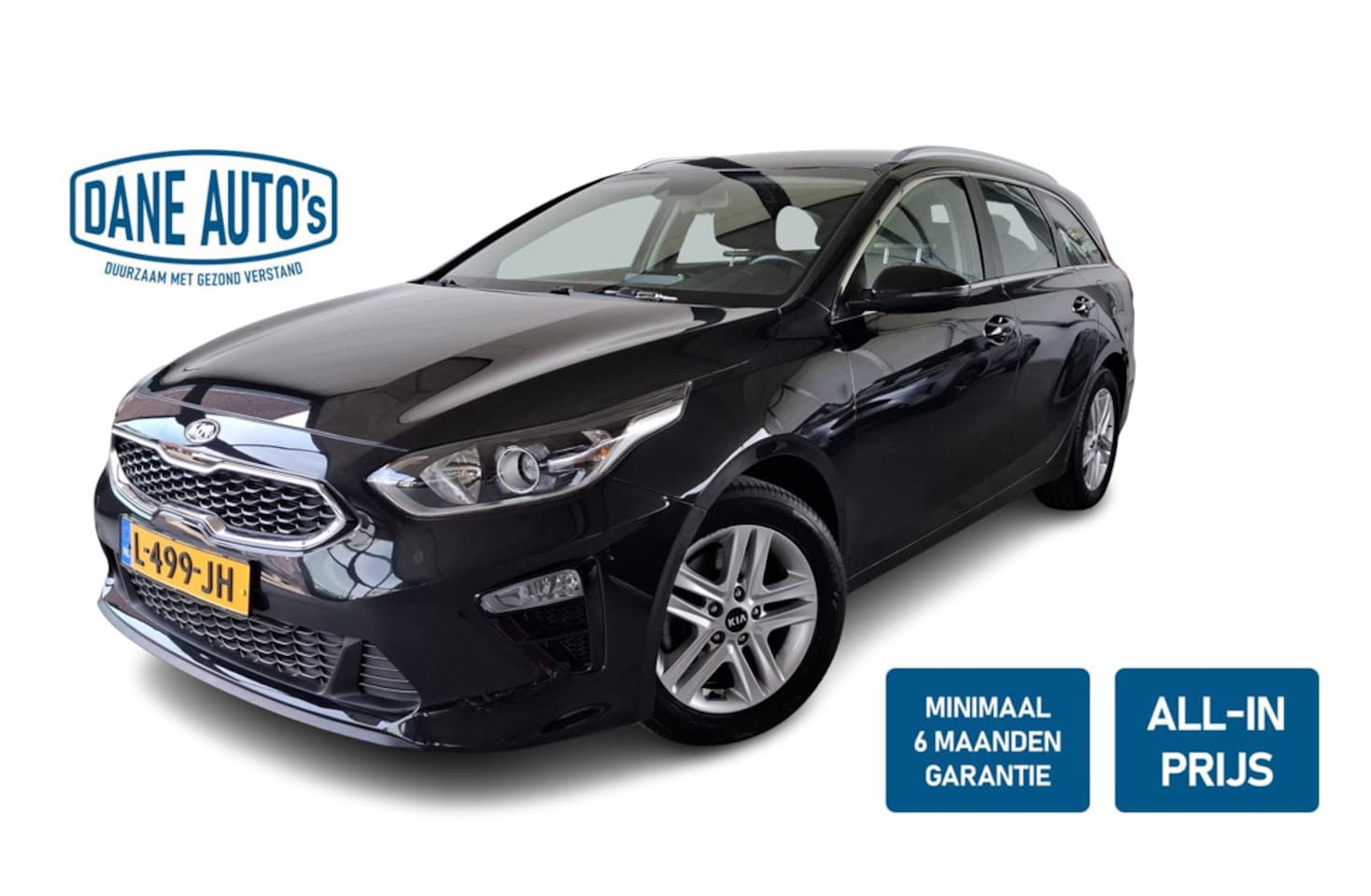 Kia Cee'd Sportswagon - Ceed 1.0 T-GDi DynamicLine | CARPLAY | PARK. SENSOR - RIJKLAARPRIJS - AutoWereld.nl