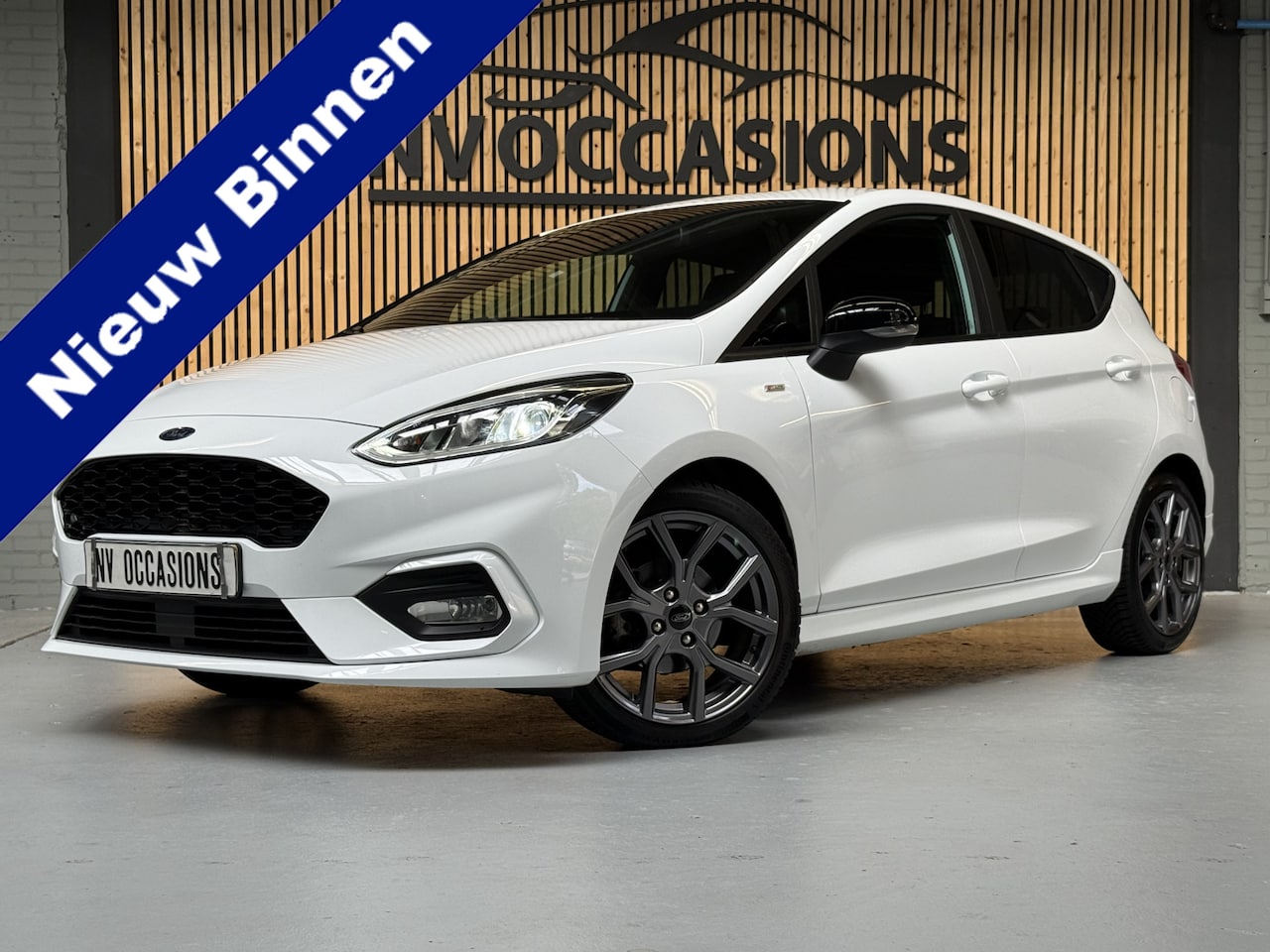 Ford Fiesta - 1.0 EcoBoost ST-Line CRUISE/PDC/17"/94DKM/NAP/APPLECARPLAY/SPORTIEF! - AutoWereld.nl