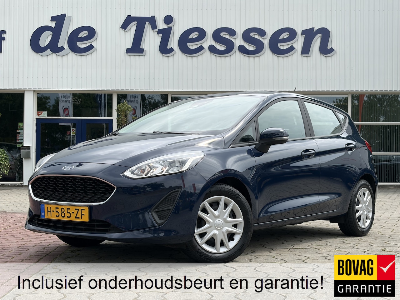 Ford Fiesta - 1.0 EcoBoost Connected Carplay, Rijklaar met beurt & garantie! - AutoWereld.nl