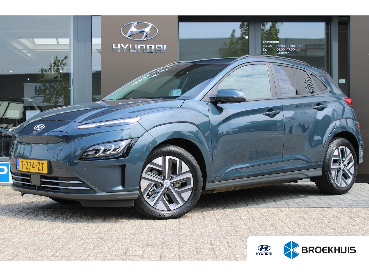 Hyundai Kona Electric - EV Business 64 kWh | Achteruitrijcamera | Dodehoek detectie | Head-up display - AutoWereld.nl