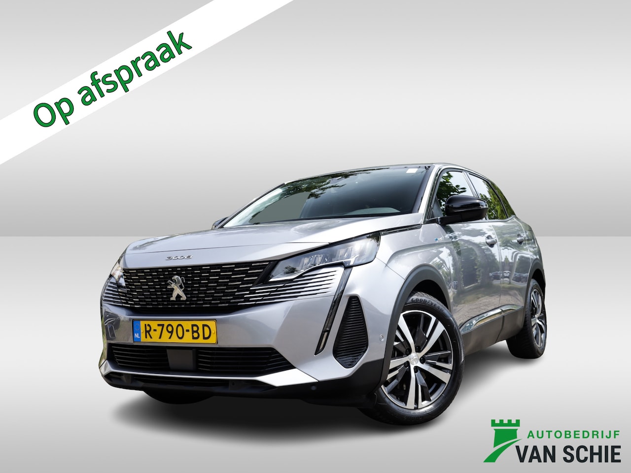 Peugeot 3008 - 1.6 HYbrid 225 Allure 1e-Eig. & Dealer-Onderh. BOVAG-Garantie. NL-Auto. - AutoWereld.nl