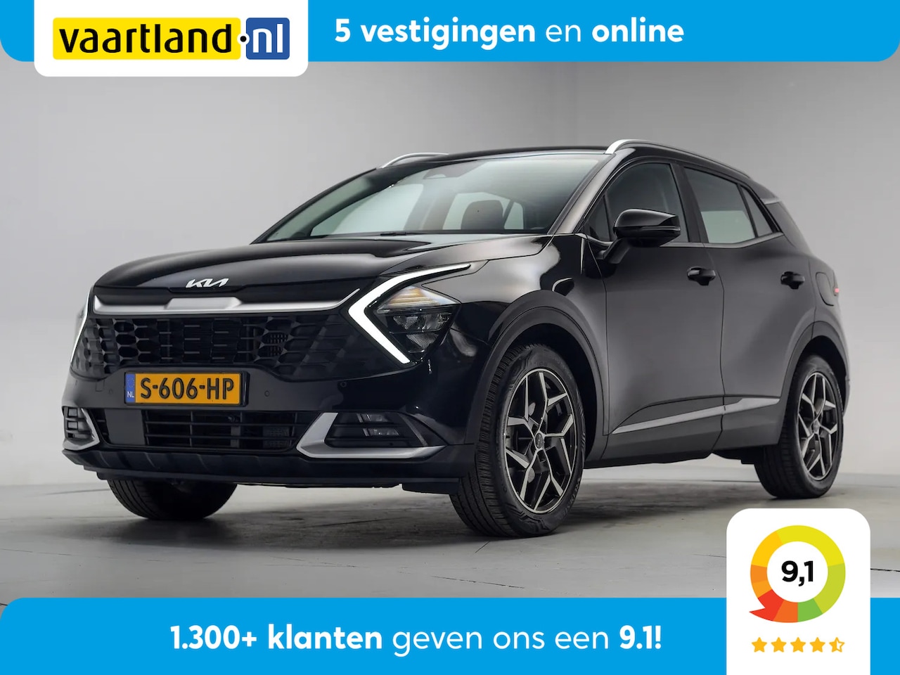 Kia Sportage - 1.6 T-GDi Hybrid DynamicLine Aut. [ Adapt.cruise Camera Navi ] - AutoWereld.nl