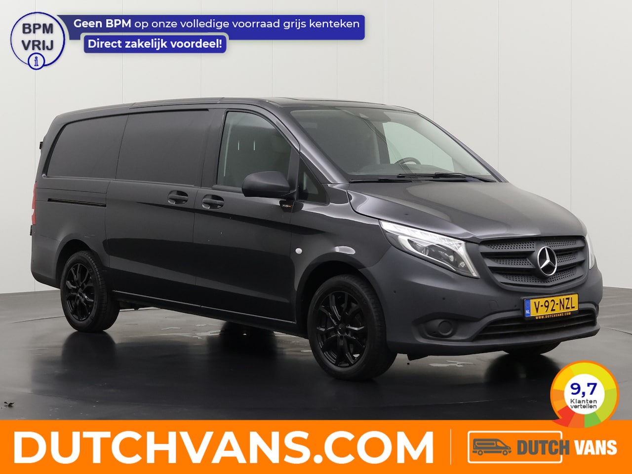 Mercedes-Benz Vito - 116CDi Automaat Lang Black Edition | Led | Navigatie | Camera | Airco | Cruise | Betimmeri - AutoWereld.nl