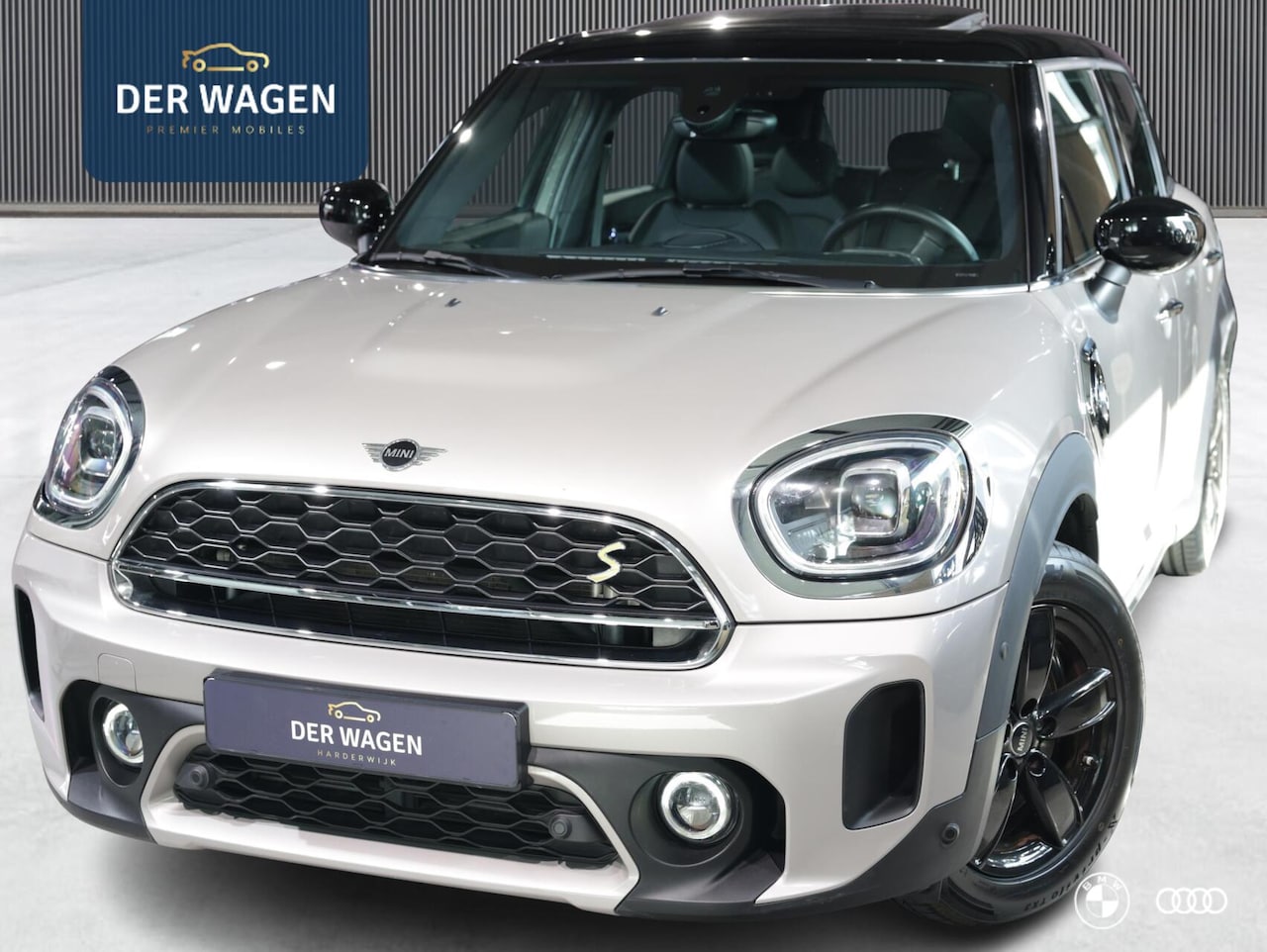 MINI Countryman - COOPER SE ALL4 / H&K / PANO / HUD / LEDER / MEMORY - AutoWereld.nl