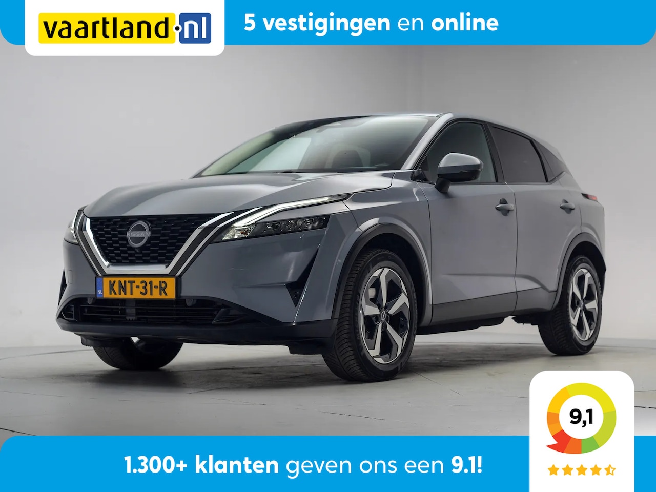 Nissan Qashqai - 1.3 MHEV N-Connecta Aut. [ Adapt.cruise Navi 360°Camera ] - AutoWereld.nl