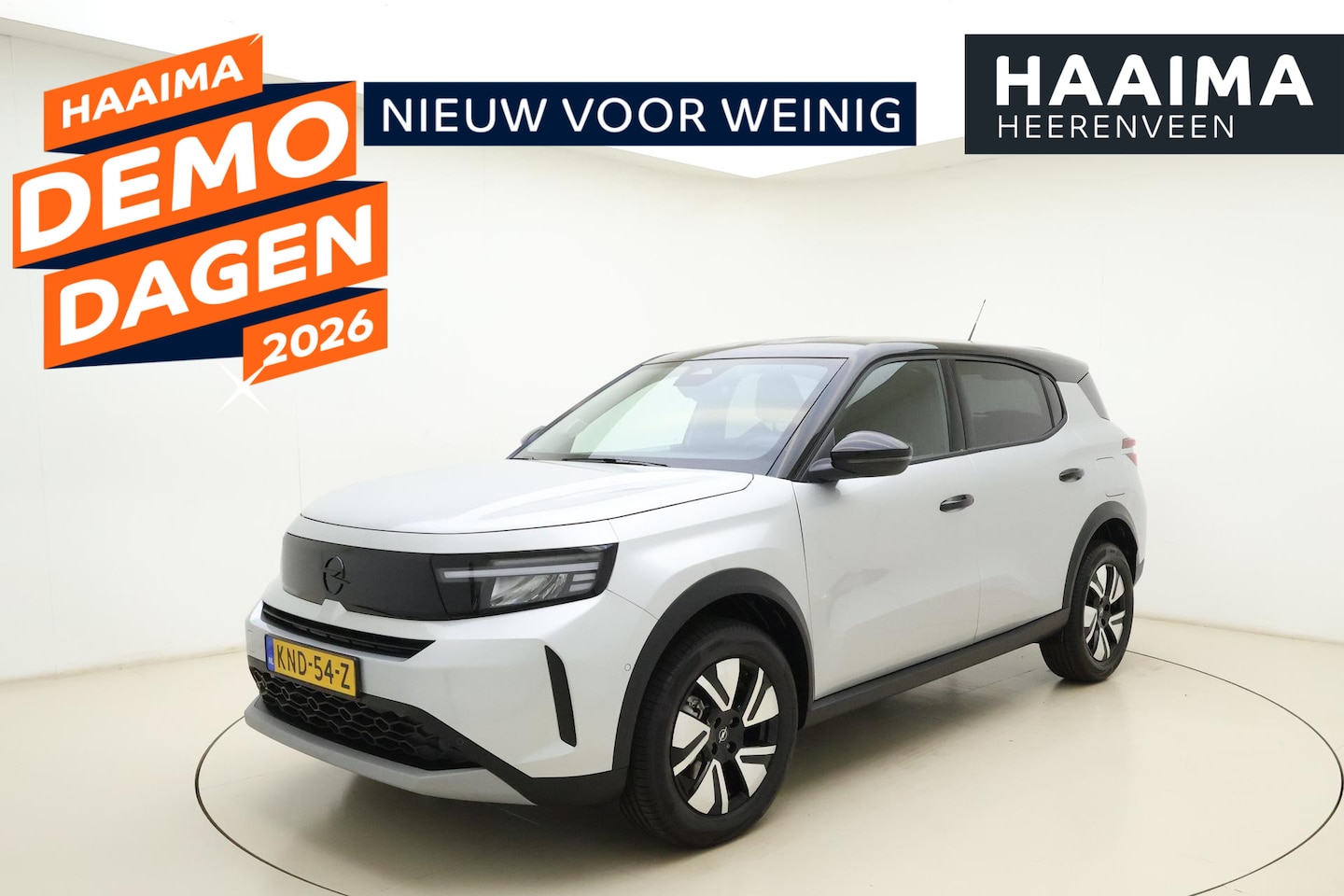 Opel Frontera - 1.2 Turbo Hybrid GS DEMO | Stoel/Stuur/Voorruit Verwarming | Navigatie | Camera | Zwart Da - AutoWereld.nl