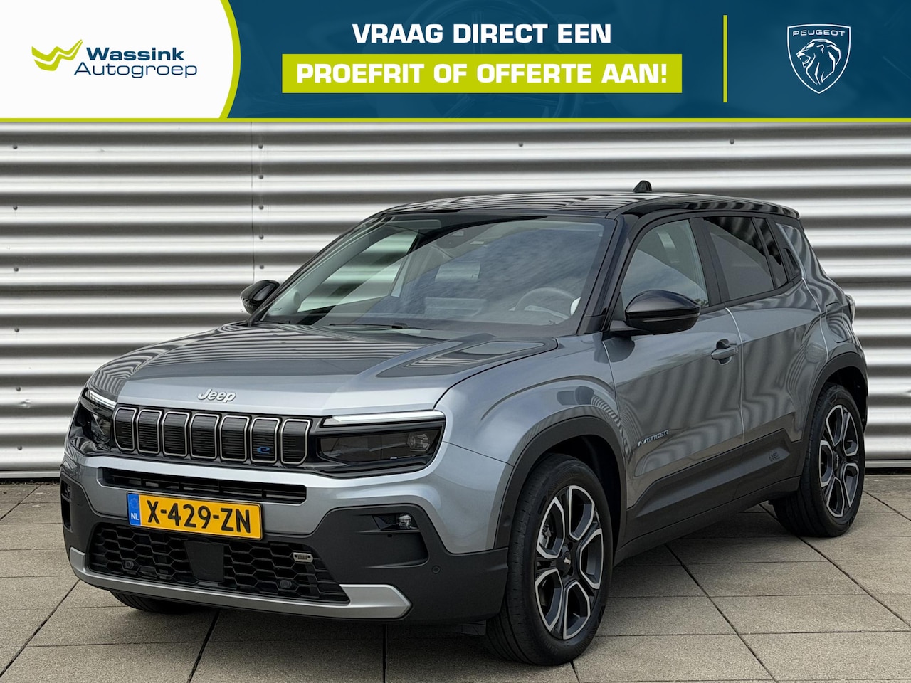 Jeep Avenger - 1st Edition 54 kWh Navigatie | Camera | Elektrische Achterklep | Adaptive Cruise Control - AutoWereld.nl