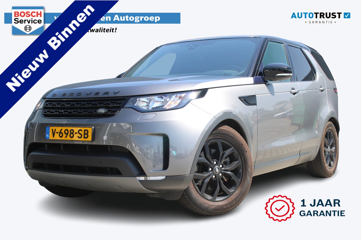 Land Rover Discovery - 2.0 Td4 HSE Luxury | Incl. 12 Maanden garantie | Cruise Control | Navigatie | Apple Carpla - AutoWereld.nl