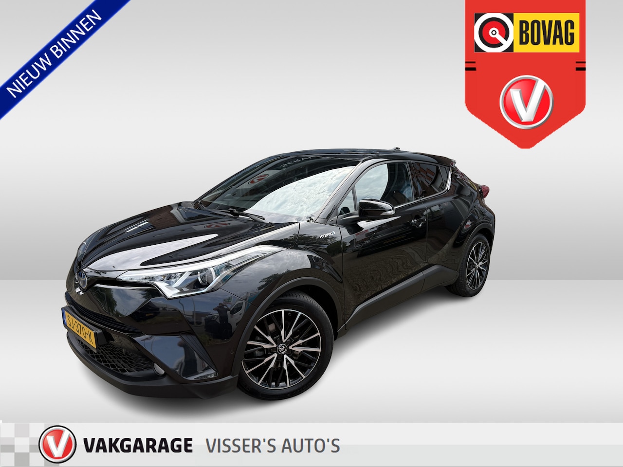 Toyota C-HR - 1.8 Hybrid Dynamic | stoelverwarming | 18 inch velgen | achteruitrijcamera | afneembare tr - AutoWereld.nl