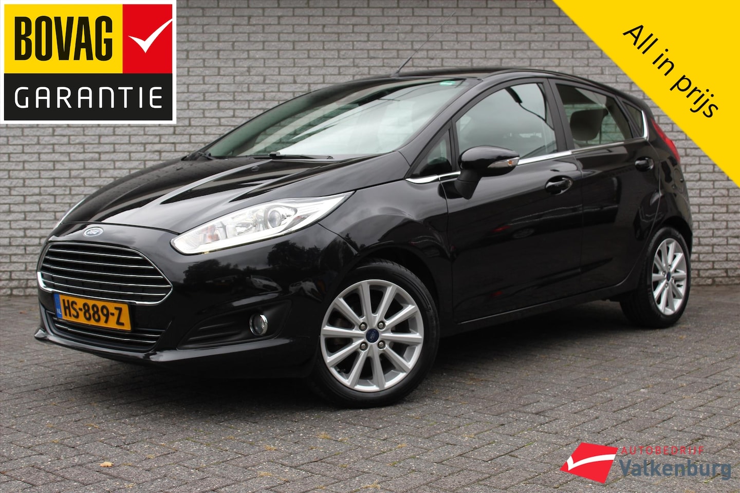 Ford Fiesta - 1.0 EcoBoost 100PK 5D S/S Titanium | Trekhaak | Cruise | Climate | PDC | 5Deurs | LED | NA - AutoWereld.nl
