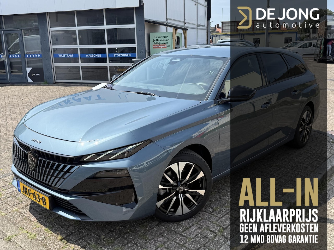 Peugeot 308 SW - 1.2 Hybrid 145 e-DCS6 Allure ALL-INRIJKLAARPRIJS/Navi/Camera/Clima/Facelift-model - AutoWereld.nl