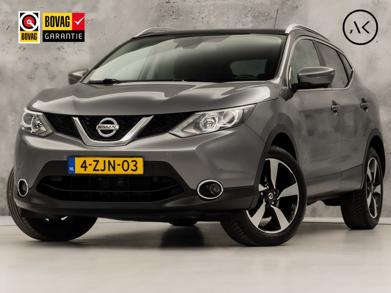 Nissan Qashqai - 1.2 Sport Automaat (PANORAMADAK, NAVIGATIE, 360 CAMERA, GETINT GLAS, KEYLESS, SPORTSTOELEN - AutoWereld.nl