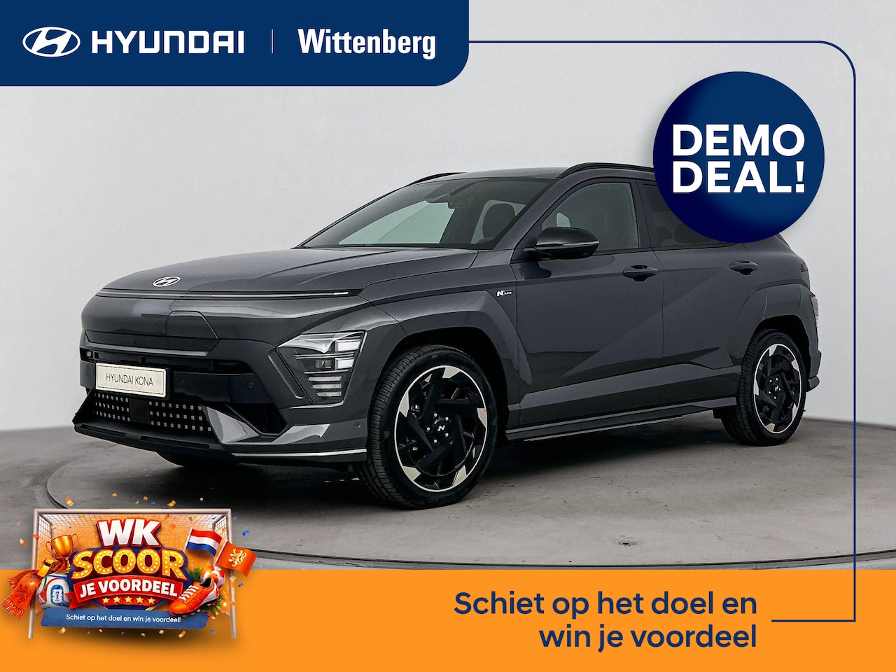 Hyundai Kona Electric - N Line Sky 64.8 kWh | Schuifdak | N-Line interieur | 360 camera - AutoWereld.nl