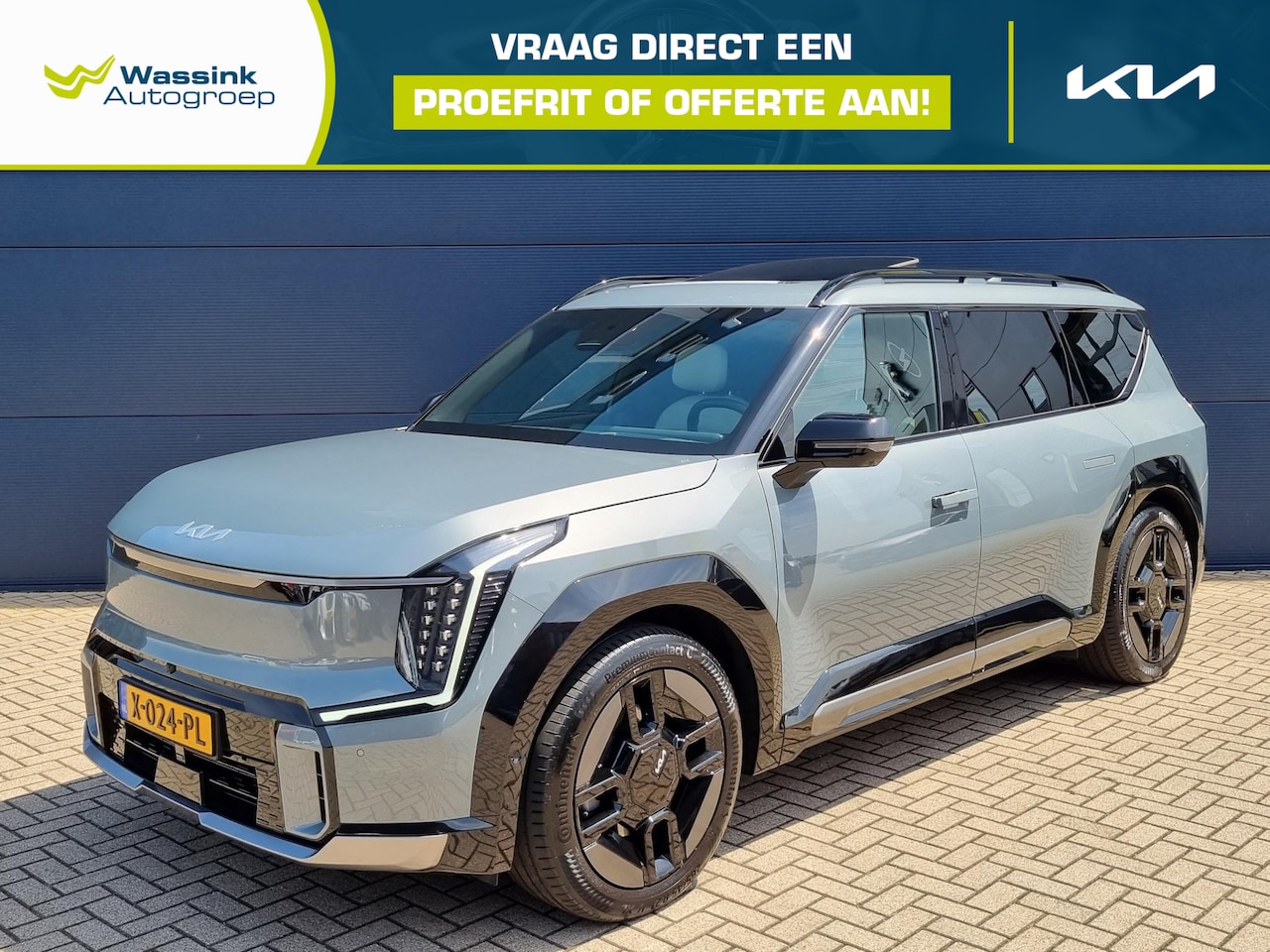Kia EV9 - Launch Edition GT-Line AWD 6p. 99.8 kWh 6 persoons | SOH 96% | 360 Graden Camera | Trekhaa - AutoWereld.nl