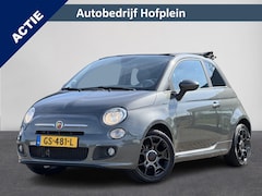 Fiat 500 C - 0.9 TwinAir Turbo 500S | Consignatie | Abarth look Nieuwe APK |Airco | AUX | Elektrische r