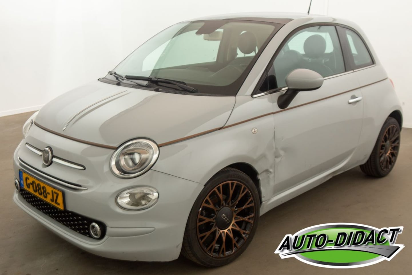 Fiat 500 - 1.2 Collezione Automaat Pano Clima - AutoWereld.nl