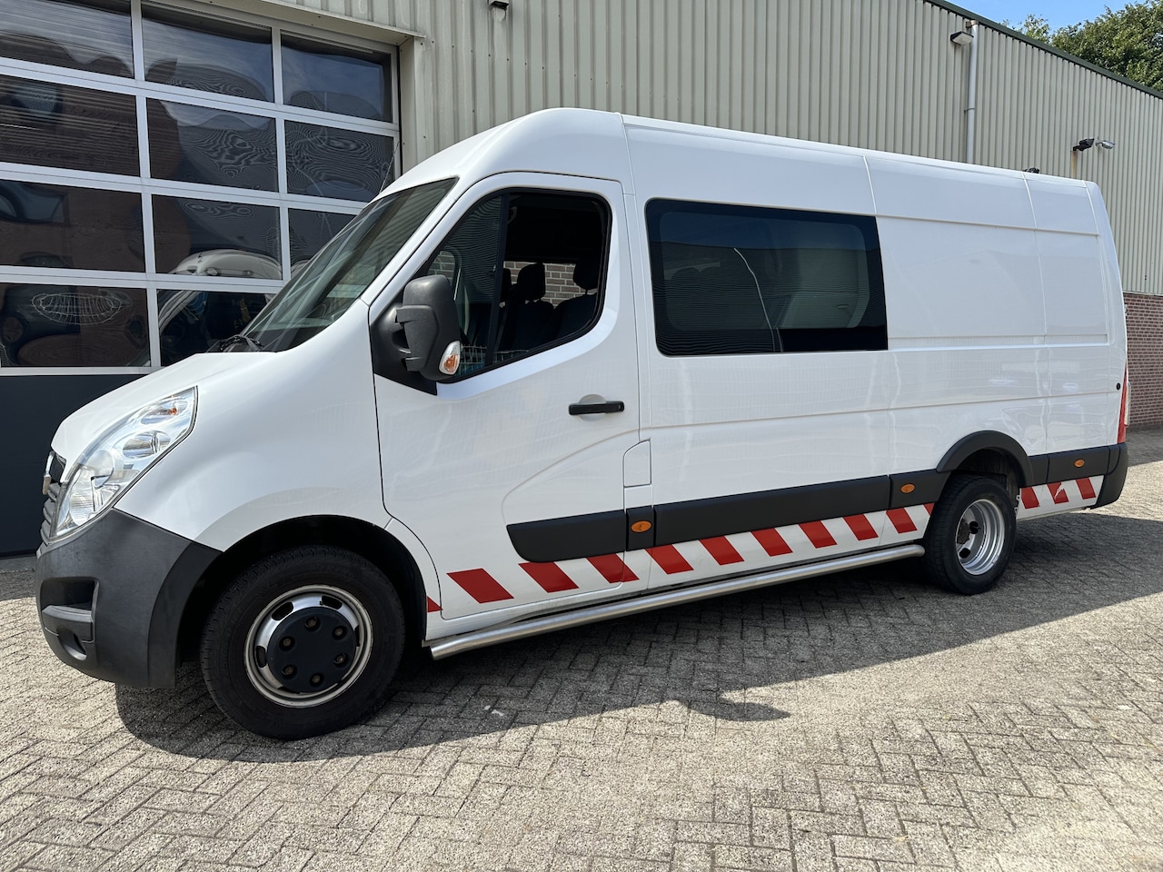 Opel Movano - 2.3 CDTI BiTurbo DC L3H2 Dubbel lucht Airco,Cruise,Navi,6 persoons,3500kg trekken - AutoWereld.nl