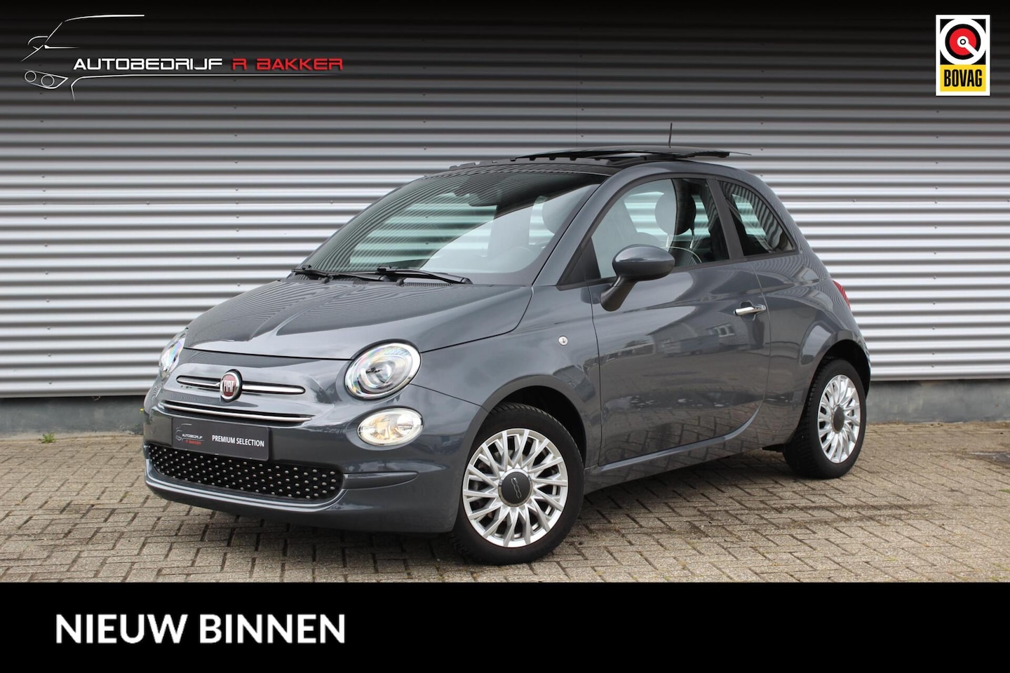 Fiat 500 - 1.0 Hybrid Lounge // Glazen schuif-/kantel panoramadak | Cruise control | All-season | Car - AutoWereld.nl