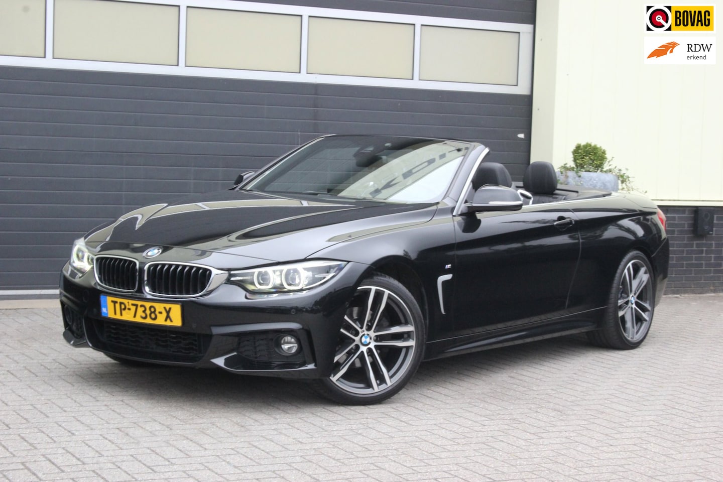 BMW 4-serie Cabrio - 420i High Executive M Sport | Nekverwarming | - AutoWereld.nl