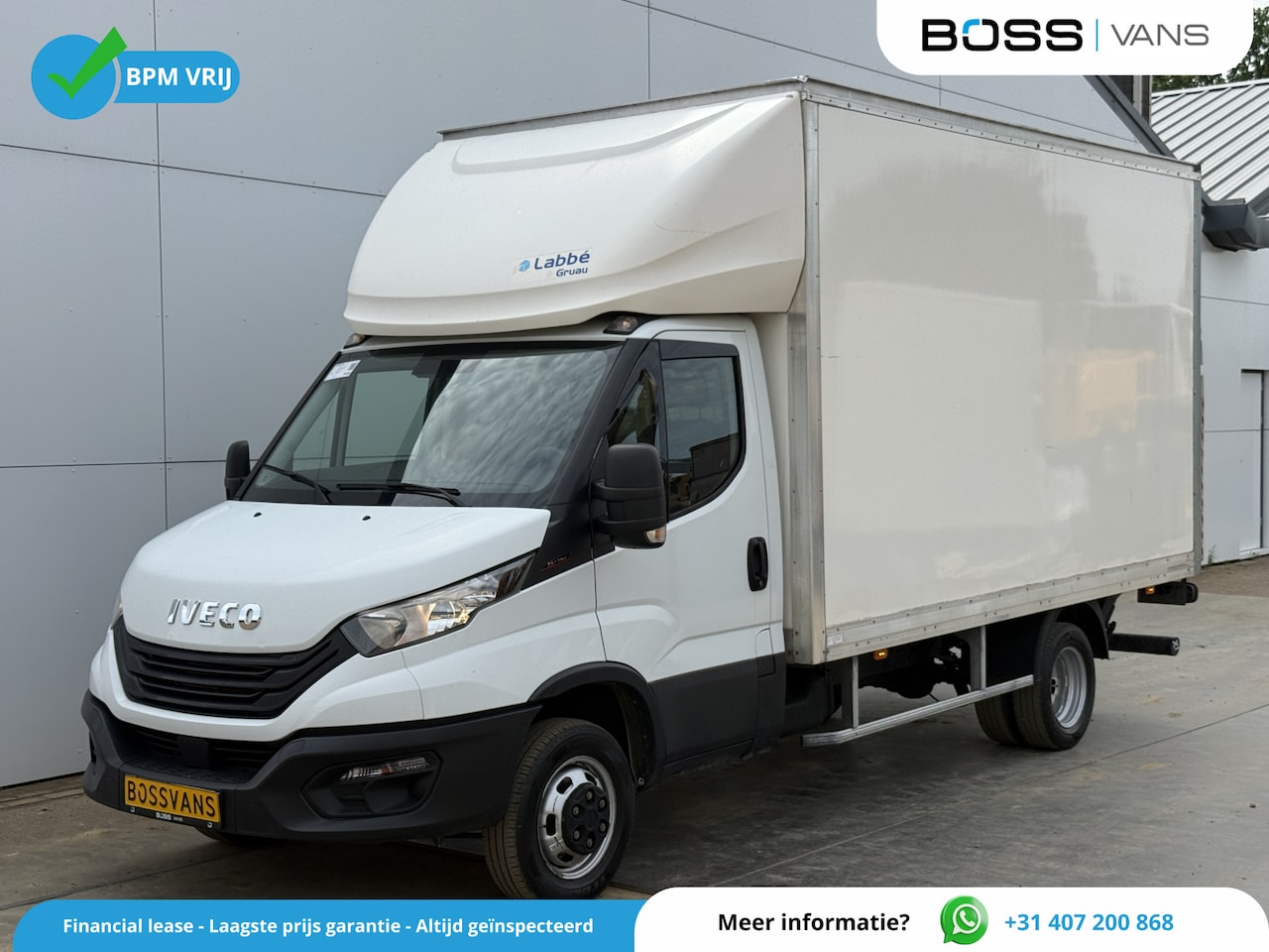 Iveco Daily - 35C16 3.0 Laadklep Bakwagen Dubbellucht Climate Control Cruise Control Camera Meubelbak Ko - AutoWereld.nl
