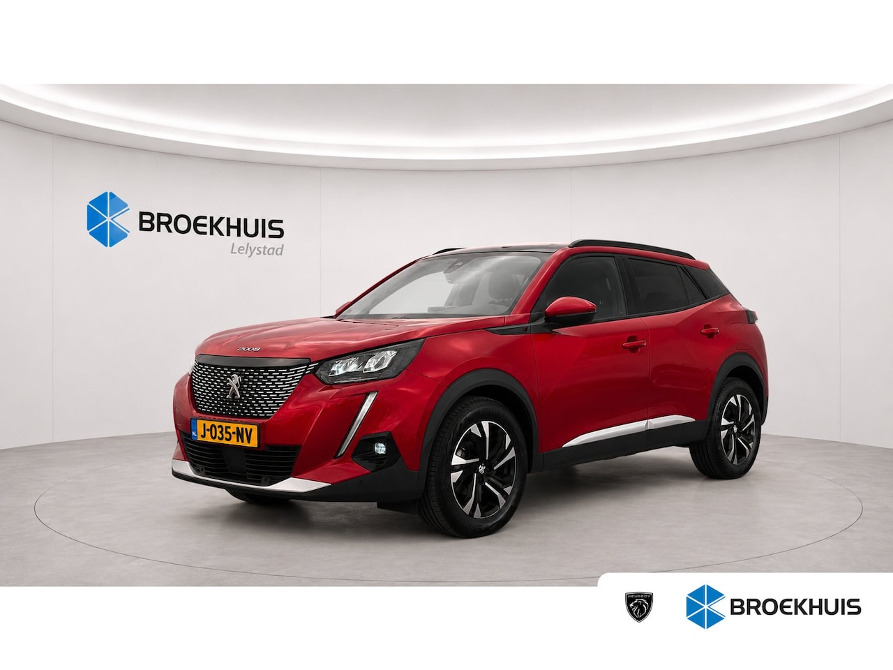 Peugeot 2008 - 1.2 PURETECH 130PK ALLURE AUTOMAAT / NAVI / LEDER / CLIMA / LED / PDC / 17" LMV / CAMERA / - AutoWereld.nl