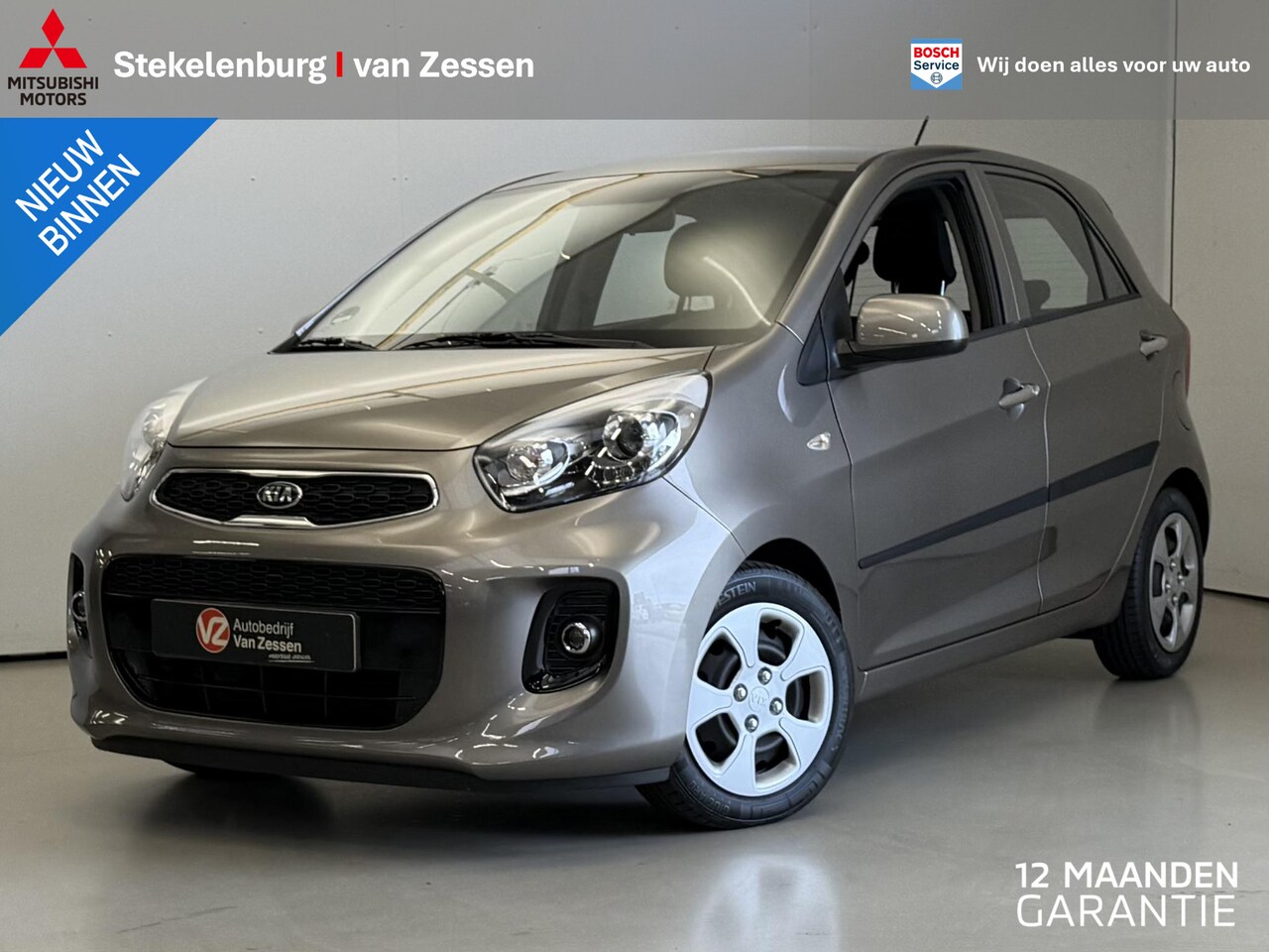Kia Picanto - 1.0 CVVT DynamicLine | NL auto | Climate Controle | Cruise | Rijklaarprijs - AutoWereld.nl