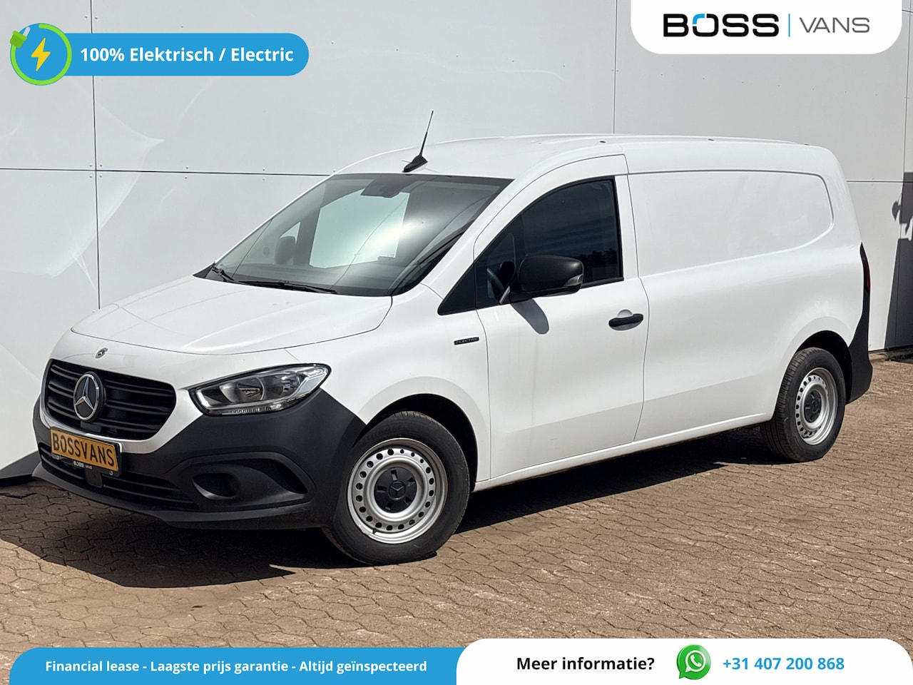 Mercedes-Benz eCitan - 112 51 kWh L2 284 WLTP 98,8 (SOH) Camera MBUX Trekhaak 75kW Snelladen Apple Carplay Cruis - AutoWereld.nl