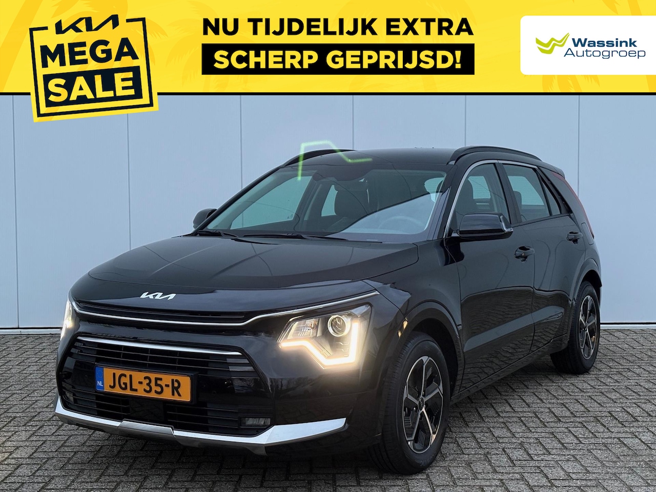Kia Niro - 1.6 GDi Hybrid 129pk DCT6 DynamicLine | Camera | Navigatie | Keyless | Carplay | Adaptive - AutoWereld.nl