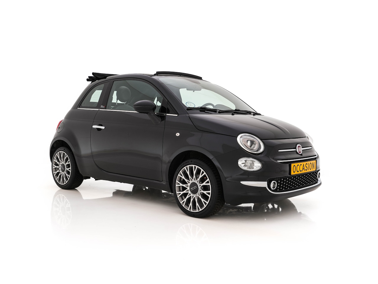 Fiat 500 C - 1.2 Star+ CABRIO | LEATHER | CRUISE | DIGI-COCKPIT | HEATED-CONTOURSEATS | PDC | ECC | U-C - AutoWereld.nl