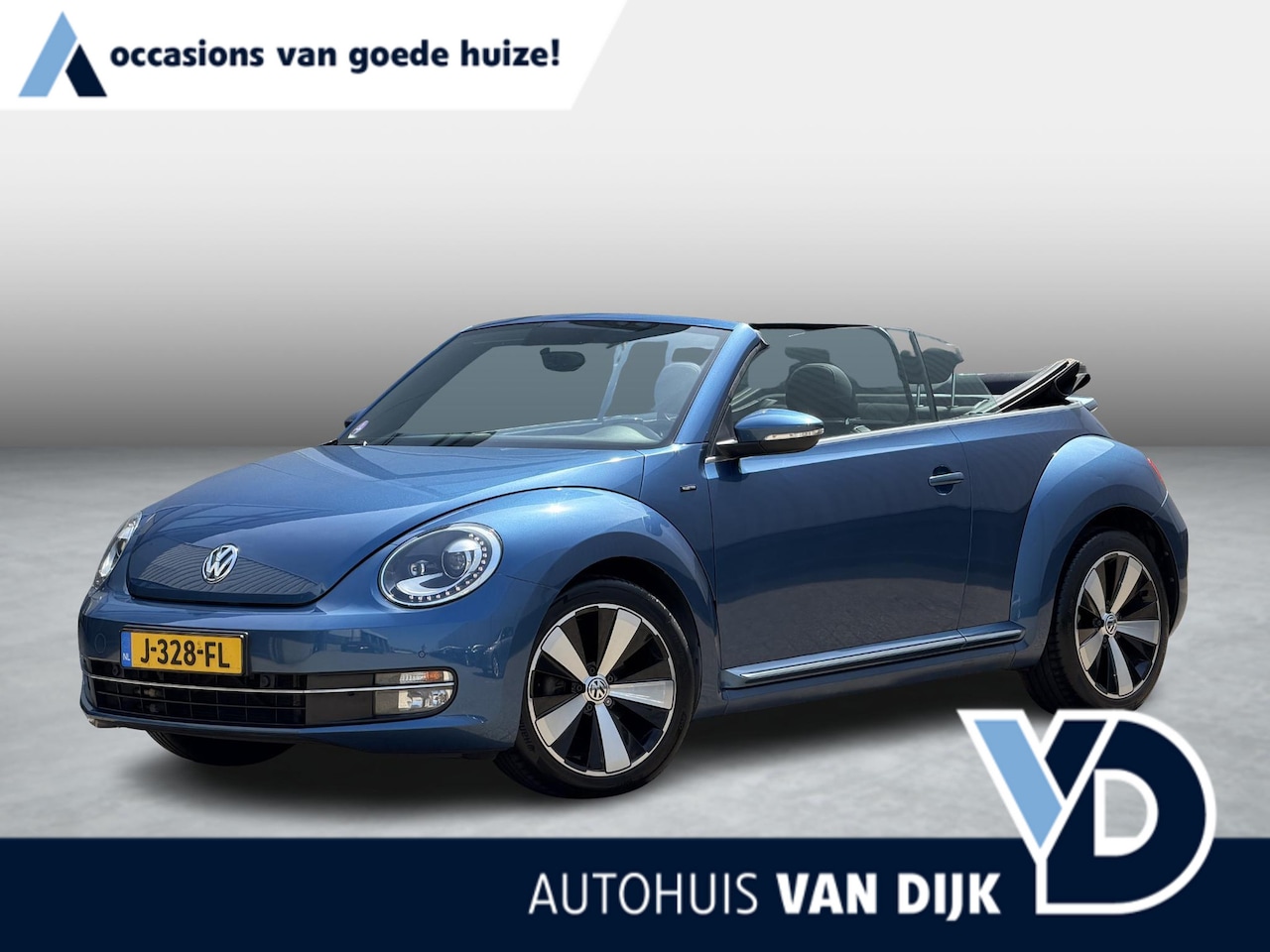 Volkswagen Beetle Cabriolet - 1.2 TSI Exclusive Series | Camera/Stoelverw./Navi/Parkeerhulp V+A/Cruise Control - AutoWereld.nl