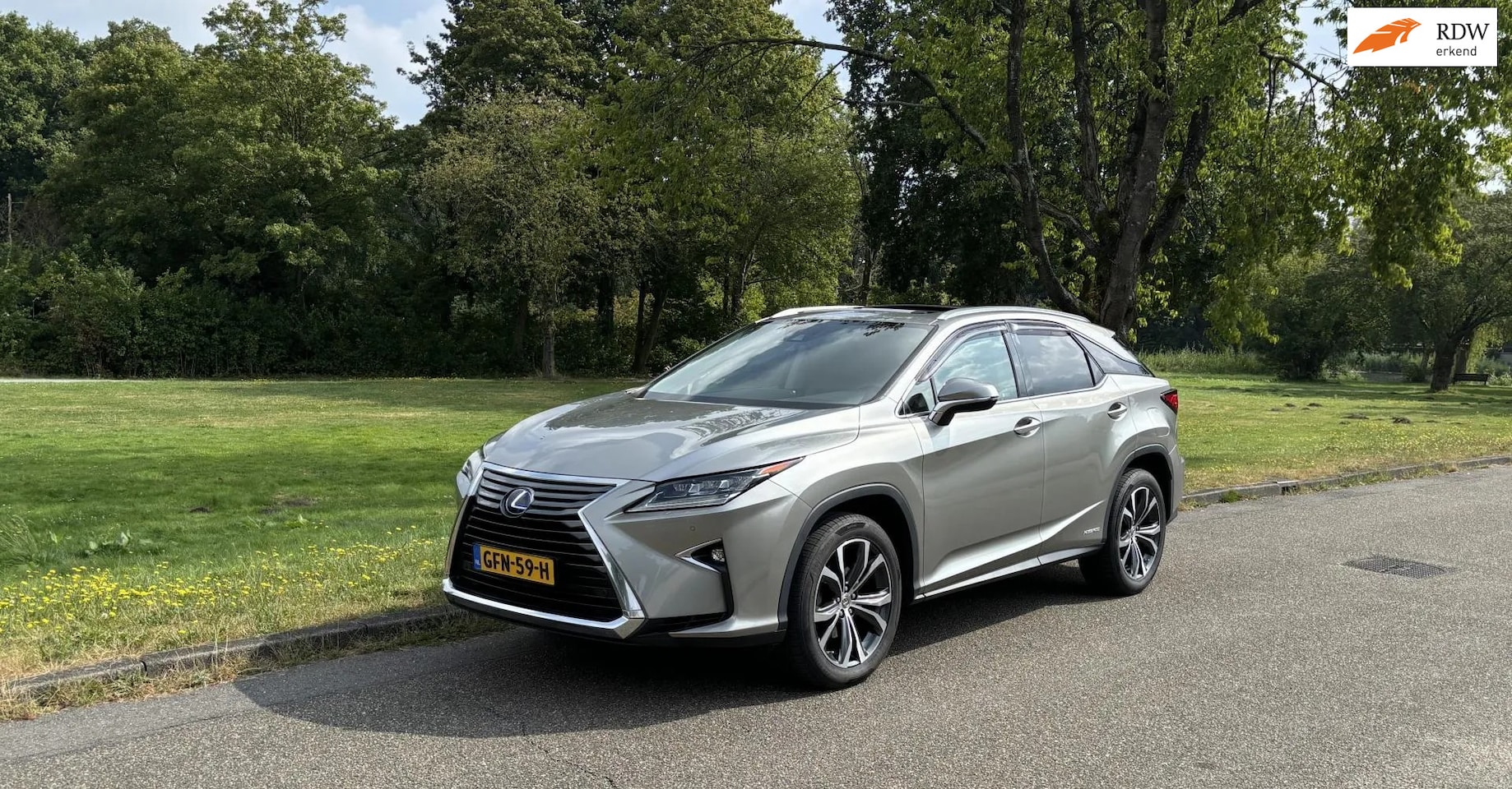 Lexus RX 450h - GARANTIE-Lexus onderhouden. Stoelkoeling-Schuifdak - AutoWereld.nl