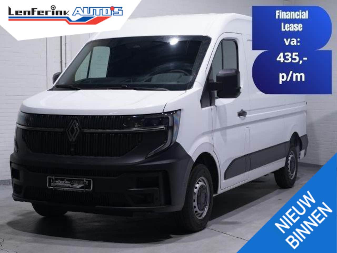 Renault Master - 2.0 DCi 105 pk L2H2 Airco, incl. BPM / ex BTW Apple Carplay, Cruise Control, LED Koplampen - AutoWereld.nl