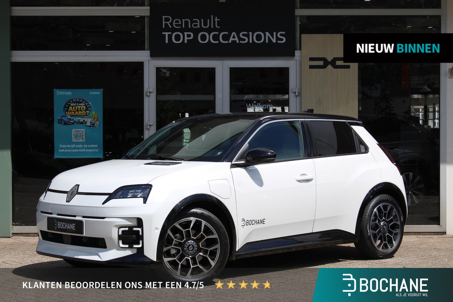 Renault 5 - comfort range Roland-Garros 52 kWh | DEMO | Harman/Kardon | Dodehoekdetectie | Stoel+Stuur - AutoWereld.nl