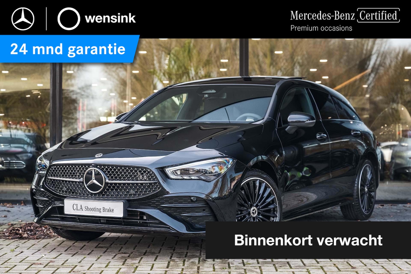Mercedes-Benz CLA-klasse Shooting Brake - 250 e Star Edition AMG Line | Night | Sfeerverlichting | Widescreen | Multispaaks lichtmet - AutoWereld.nl