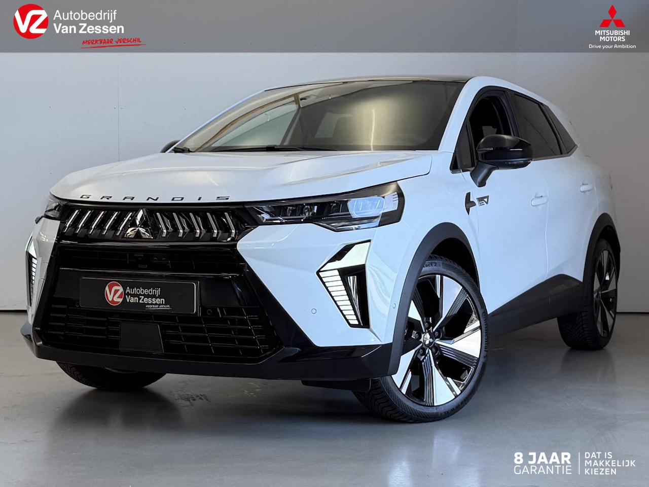 Mitsubishi Grandis - 1.8 HEV Instyle | Trekhaak | Leder | 1e eigenaar | Garantie tot 14-01-2034! - AutoWereld.nl