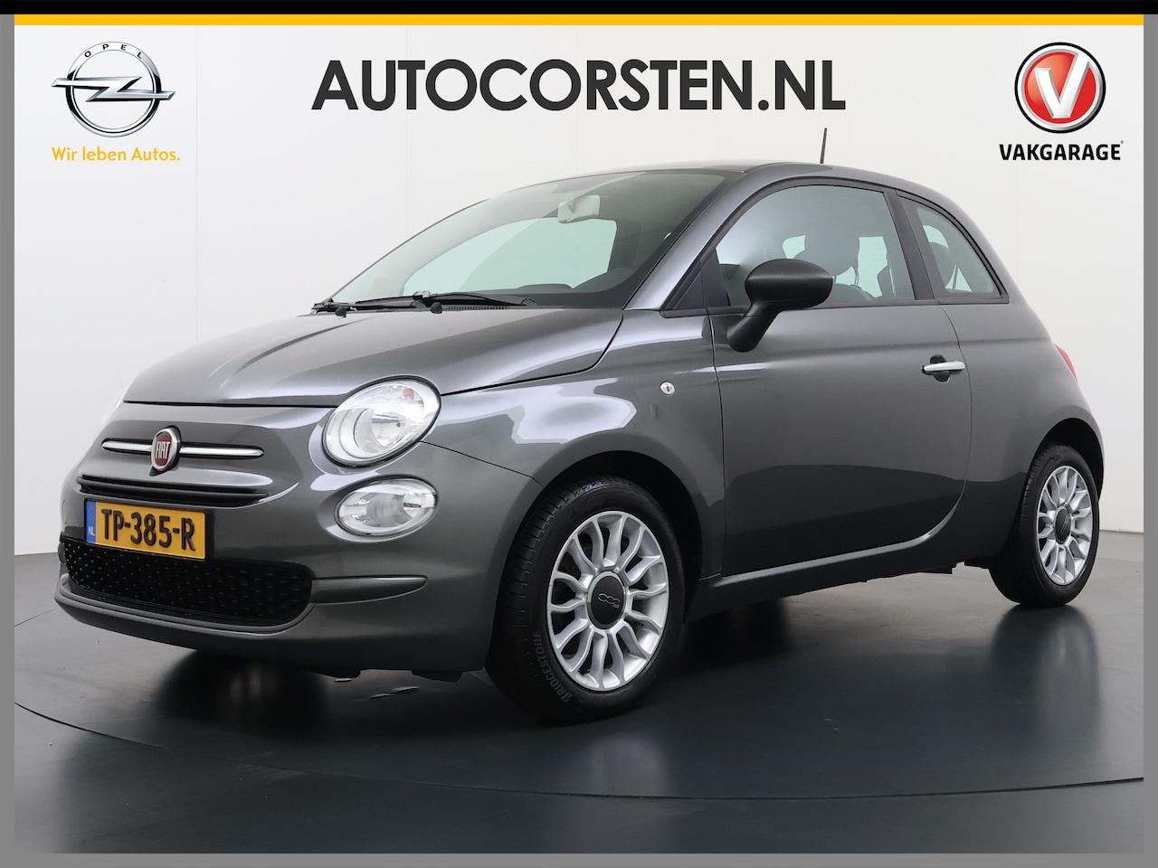 Fiat 500 - 1.0 TwinAir Airco Cruise Control Isofix PopStar Lmv City Steer ASR Dealeronderhouden Origi - AutoWereld.nl