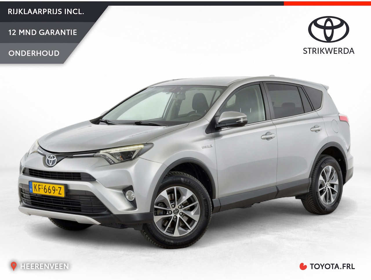 Toyota RAV4 - 2.5 Hybrid First Edition | Licht\regen sensor | Elektrische achterklep | Trekhaak | Rubber - AutoWereld.nl