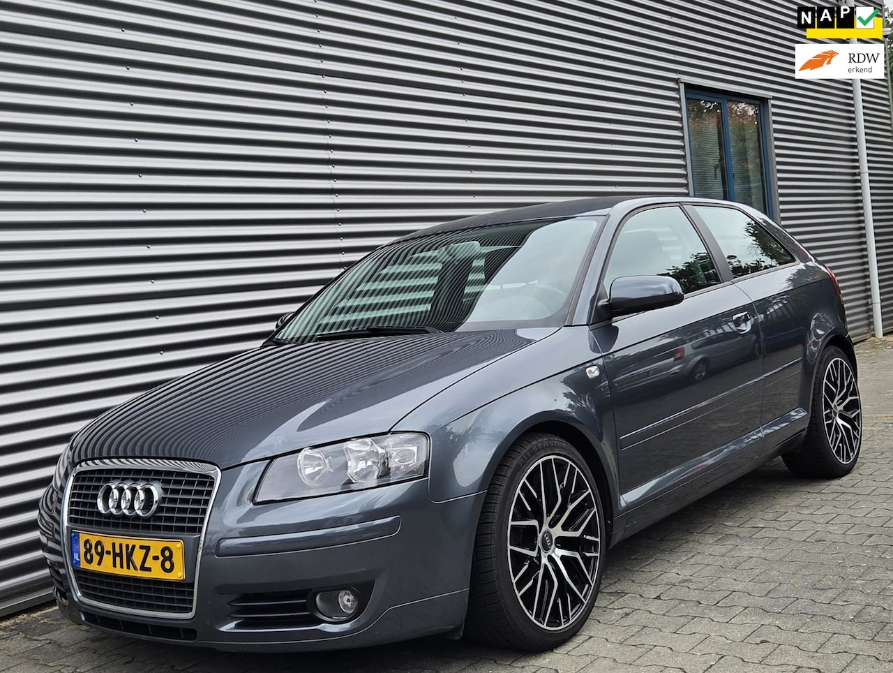 Audi A3 - 1.8 TFSI Ambition Pro Line 161Pk AUT 01-2009 Dolphin Gray Pearl - AutoWereld.nl