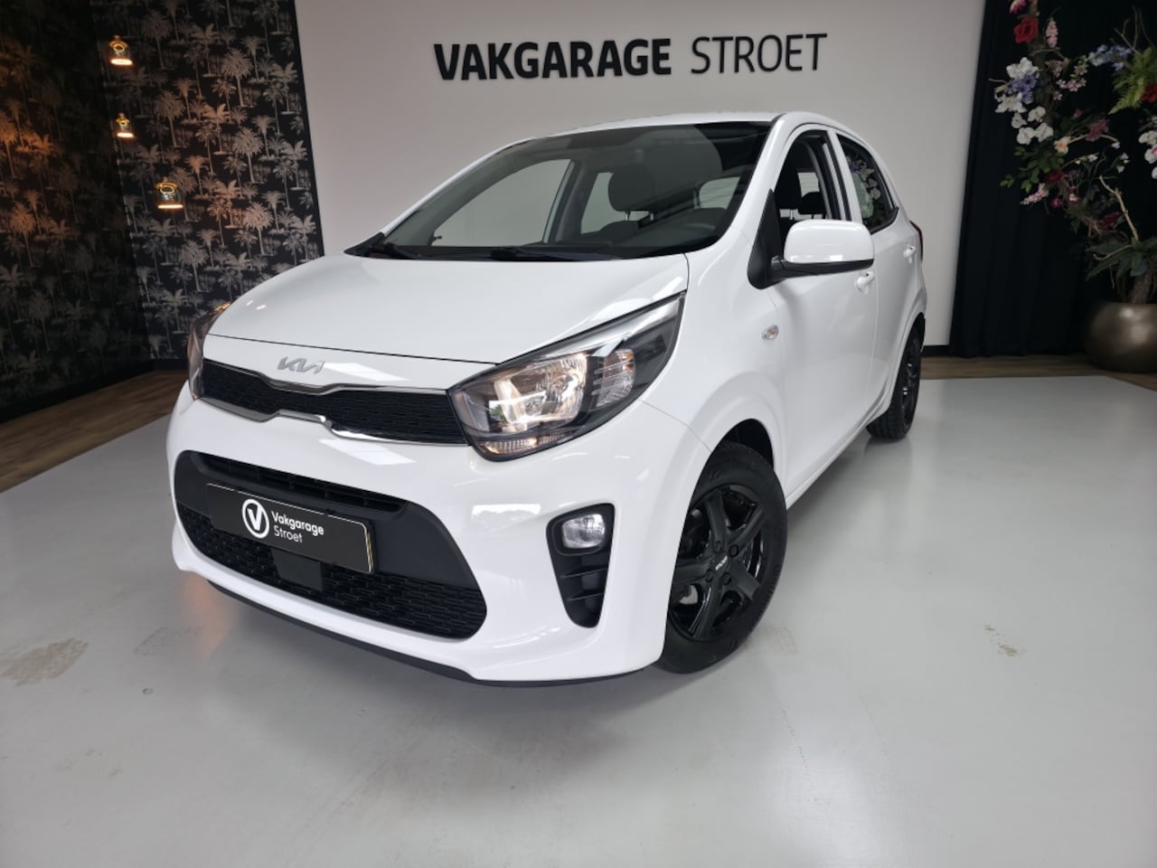 Kia Picanto - 1.0 DPi Comf.L | cruise | ac | zwart LMV | BT | oh.bkje | NL - AutoWereld.nl