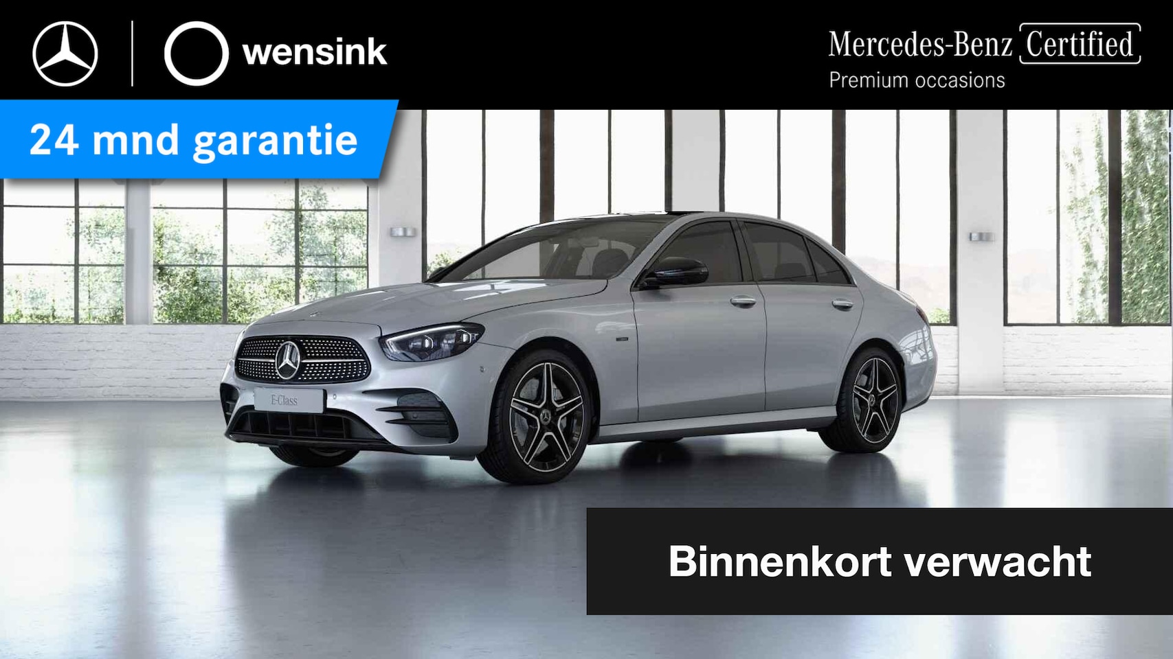 Mercedes-Benz E-klasse - 300 e 4MATIC AMG Line | Night | Panoramadak | Burmester | Memory | Widescreen | - AutoWereld.nl