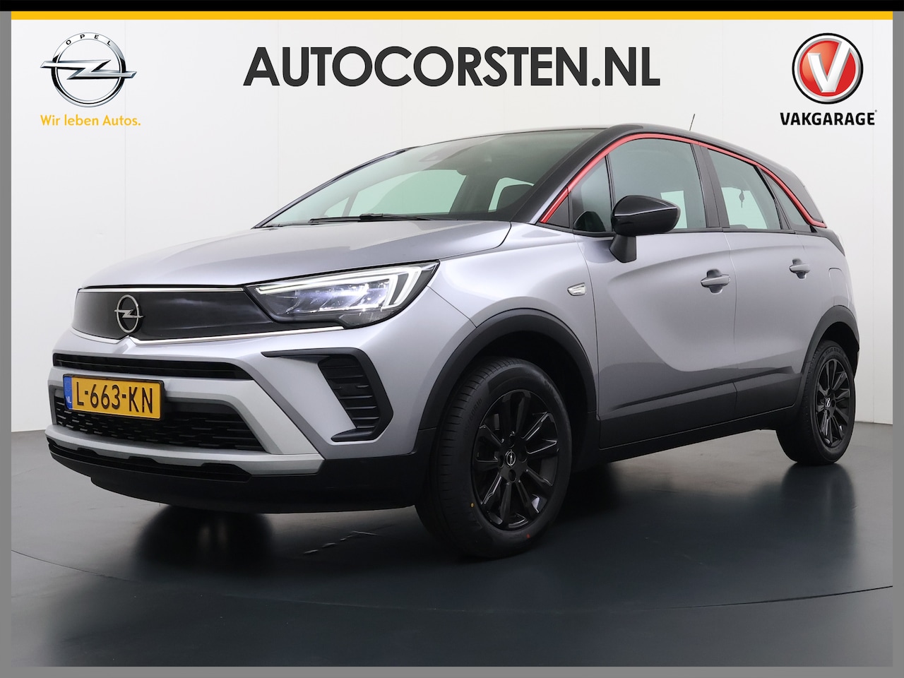 Opel Crossland - 131PK Turbo GS Line Navi* Camera AGR Ergonomiezetel Apple Carplay Android Auto Cruise Cont - AutoWereld.nl