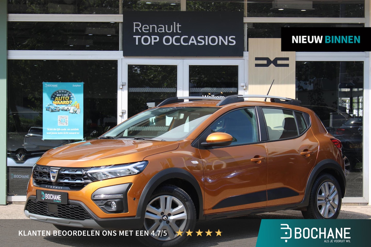 Dacia Sandero Stepway - 1.0 TCe 90 Comfort | Trekhaak | Dodehoekdetectie - AutoWereld.nl