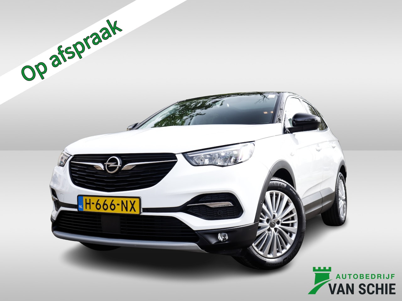 Opel Grandland X - 1.2 Turbo Innovation 1e-Eig. & Dealer-Onderh. BOVAG-Garantie. NL-Auto. - AutoWereld.nl
