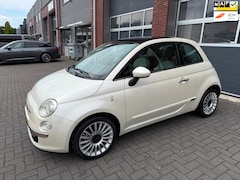 Fiat 500 - 1.2 Lounge Automaat Panoramadak Parelmoer 16inch