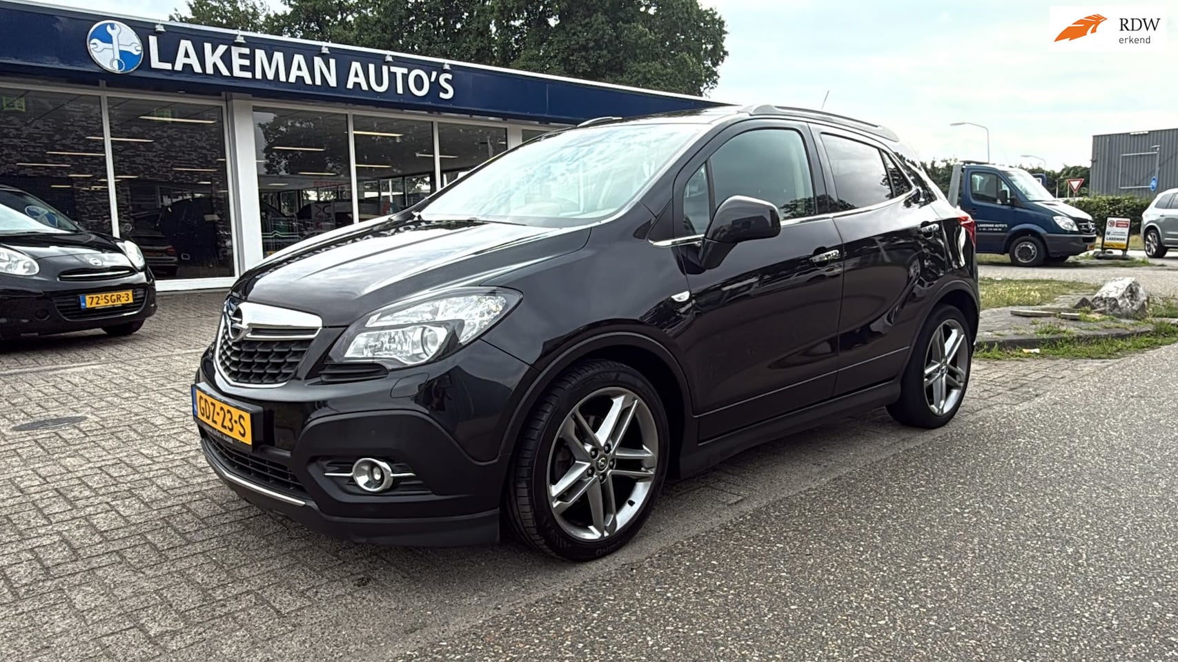 Opel Mokka - 1.4 T Cosmo Navi Leder Pano Sport Blackline Huurkoop Inruil APK Garantie - AutoWereld.nl
