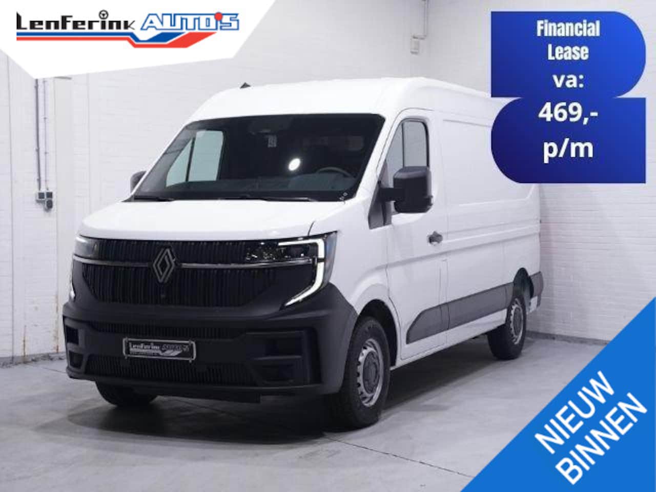 Renault Master - 2.0 dCi 130 pk L2H2 Incl. BPM ex BTW, Apple Carplay, Trekhaak 2.500 kg, Dodehoek Assist, L - AutoWereld.nl